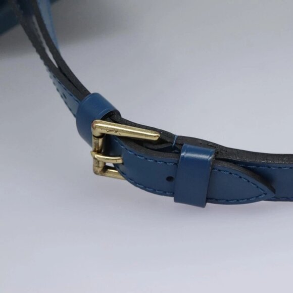 LOUIS VUITTON Epi Petit Noe Shoulder Bag Blue M44105 LV Auth 114680 - Picture 10 of 16